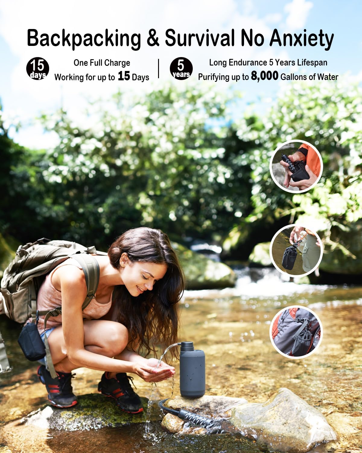 Electric Portable Water Filter